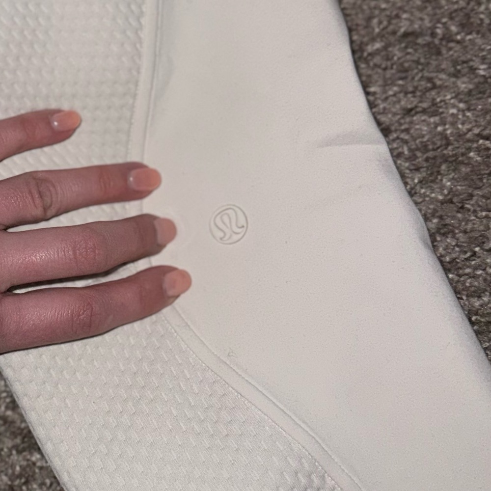 Lululemon Mixed Modal Pullover, Bone - Picture 6 of 8